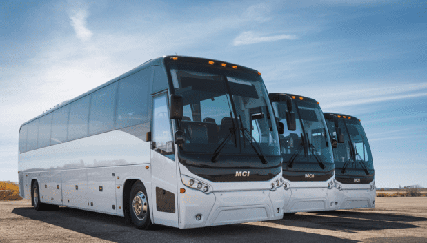 56 Passengers Motor-Coach Bus