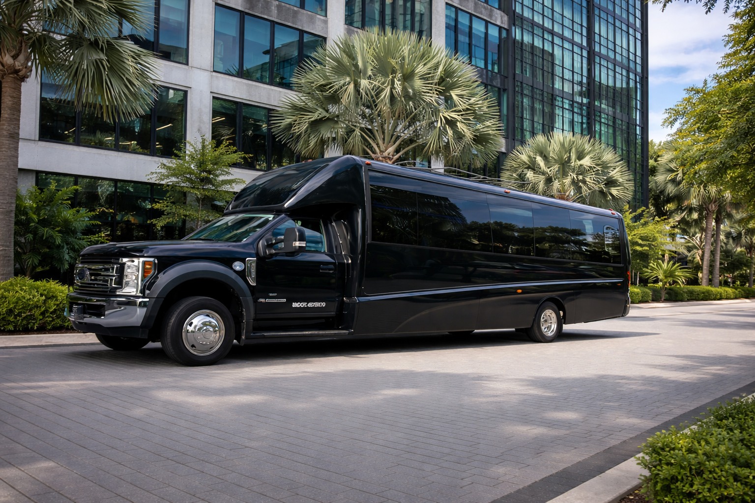 miami black car, limousine service, charter bus, car service